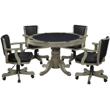 Poker Dining Table Valetta, Round, 8-person, 48